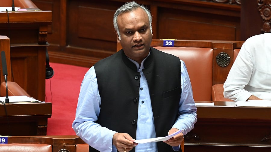 <div class="paragraphs"><p>Rural Development and Panchayat Raj Minister Priyank Kharge.</p></div>